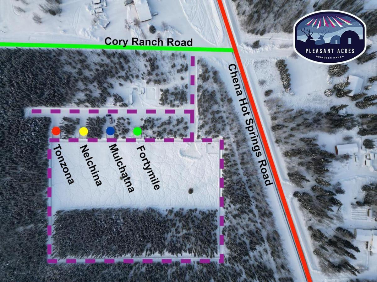 הוילה Pleasant Valley Pleasant Acres Reindeer Ranch מראה חיצוני תמונה